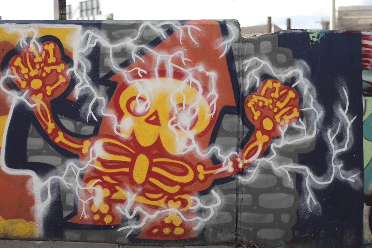 Kabouter door de bliksem getroffen