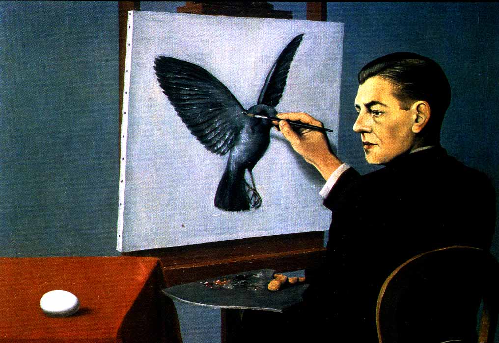 La Clairvoyance | René Magritte