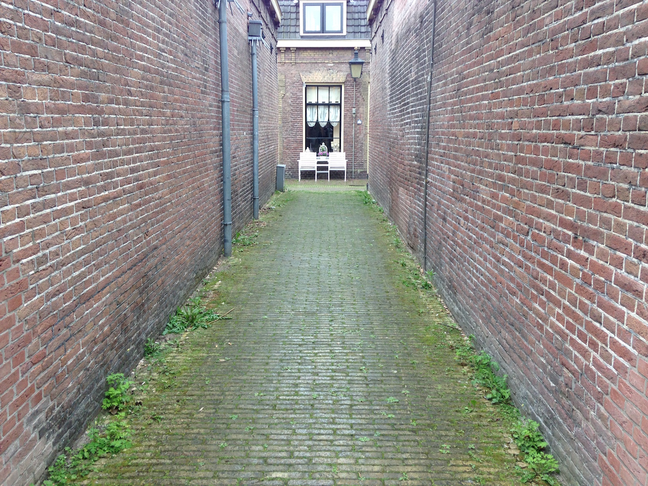 In een straatje