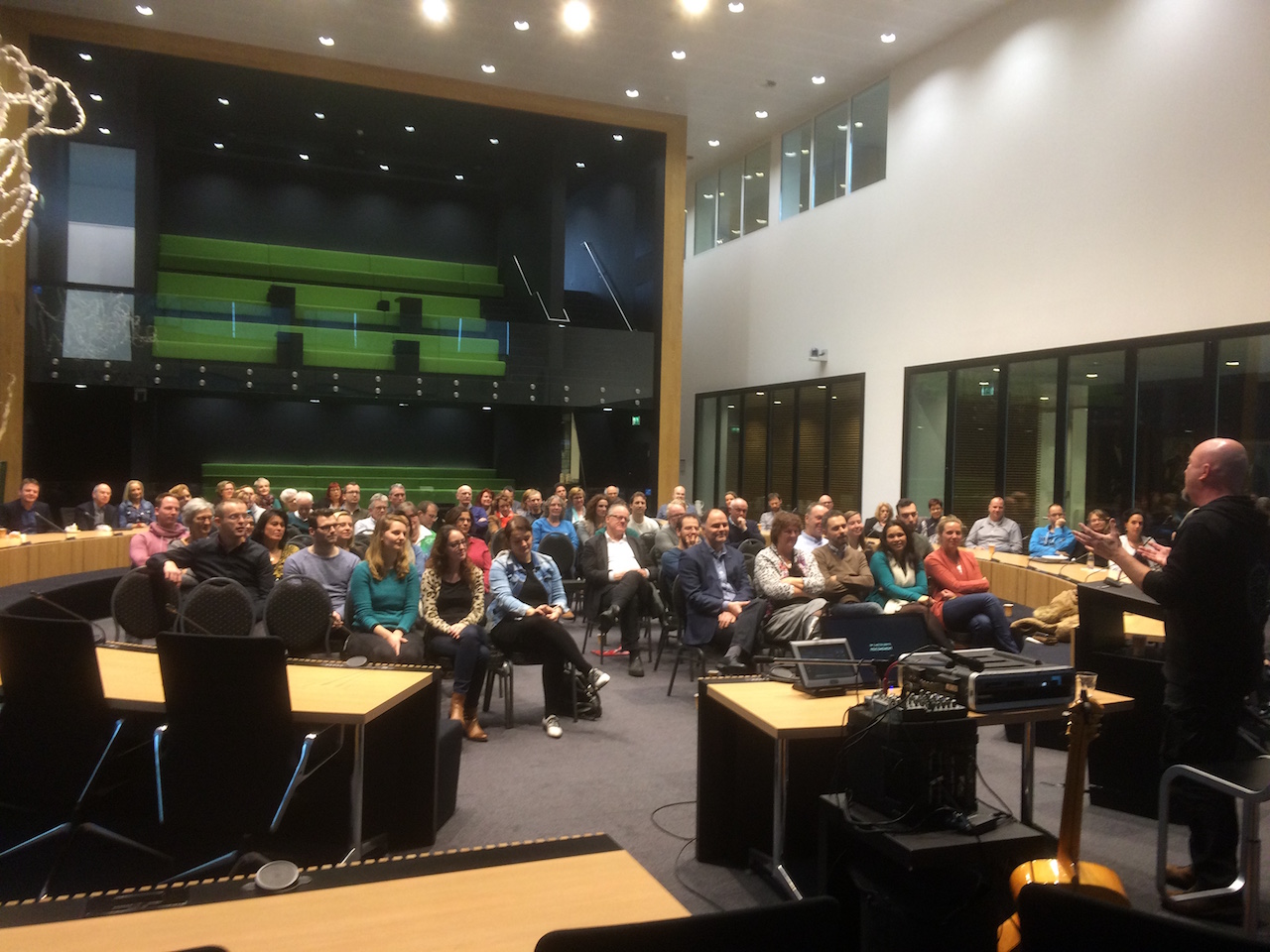 In de raadzaal in Oss