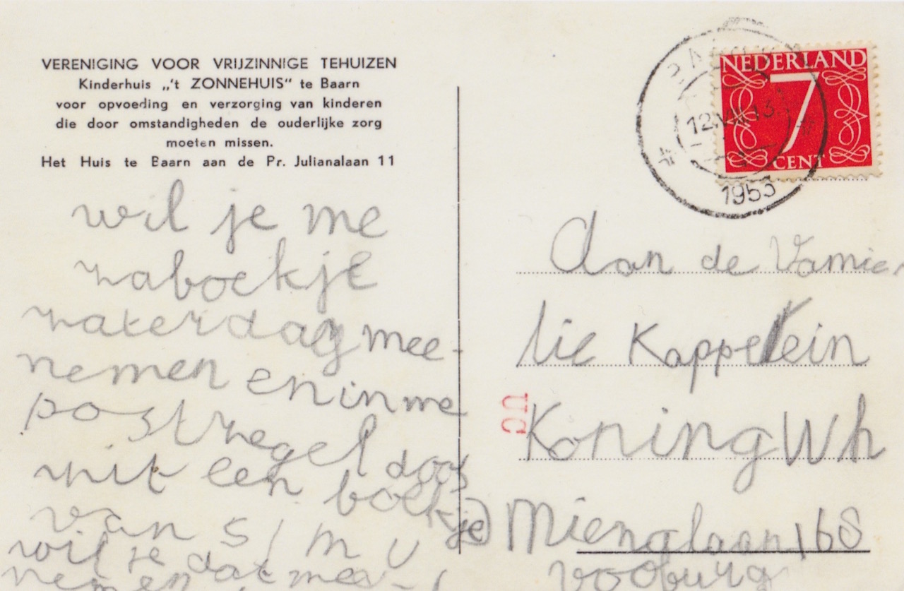 Zonnehuis kaart