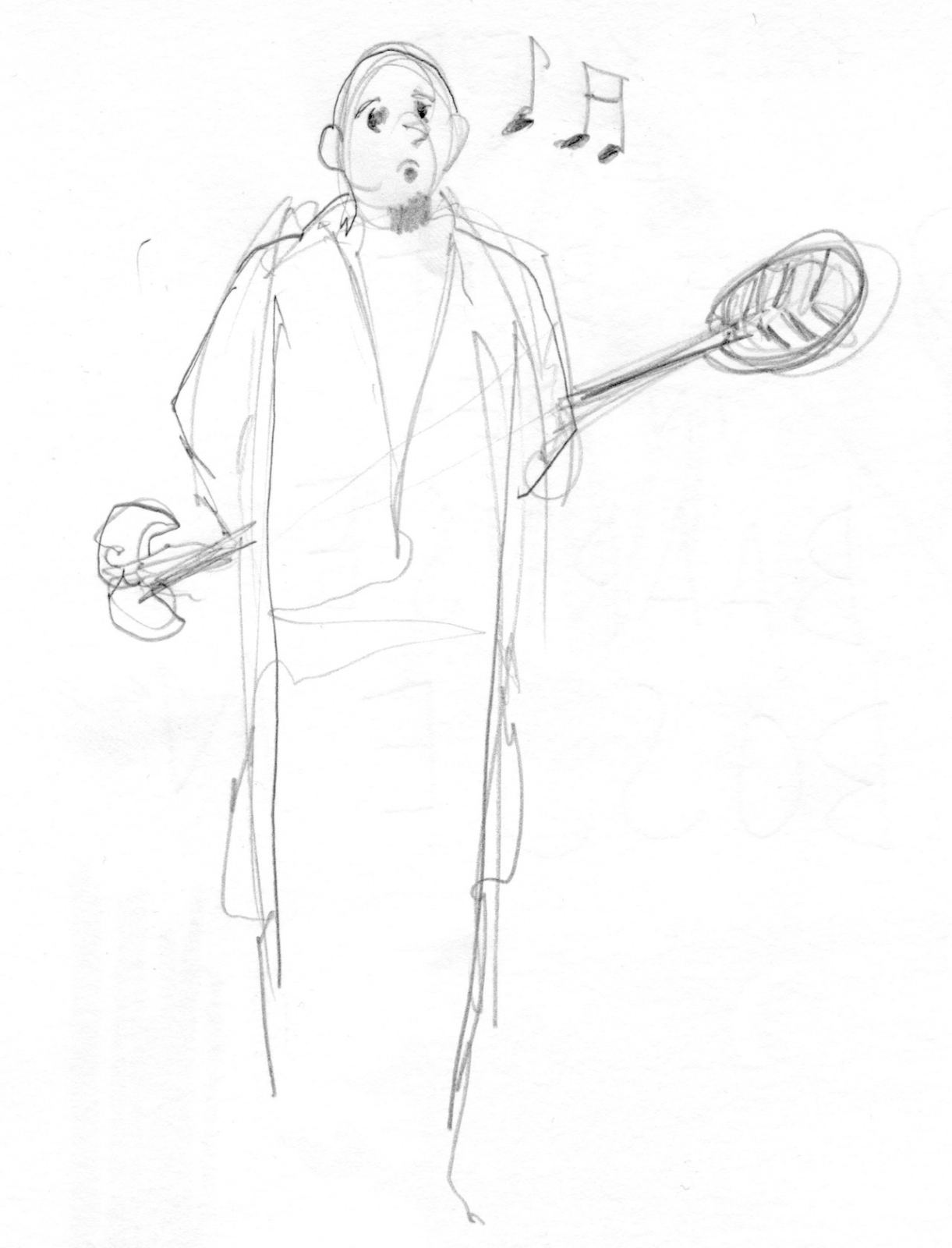 Zelfportret met detector