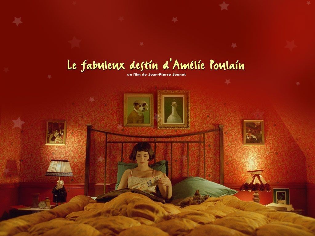 Amelie in bed