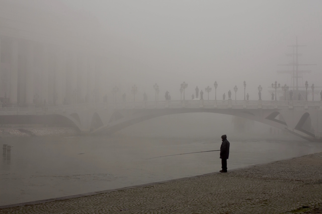 Visser in Skopje